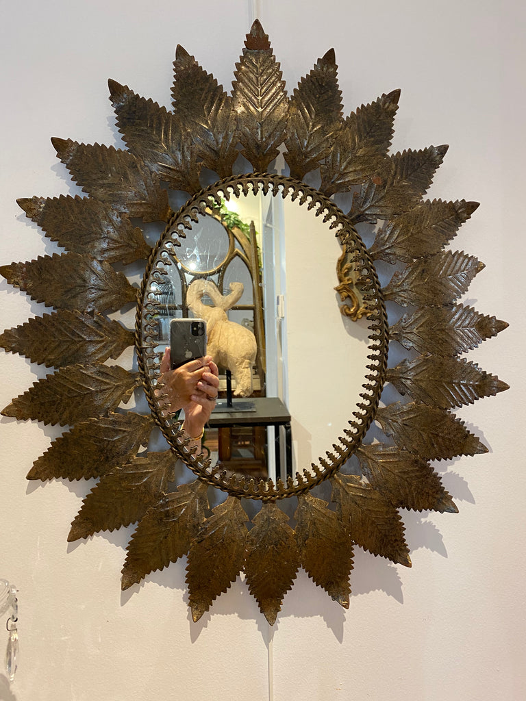 Mirror vintage sunburst  H67