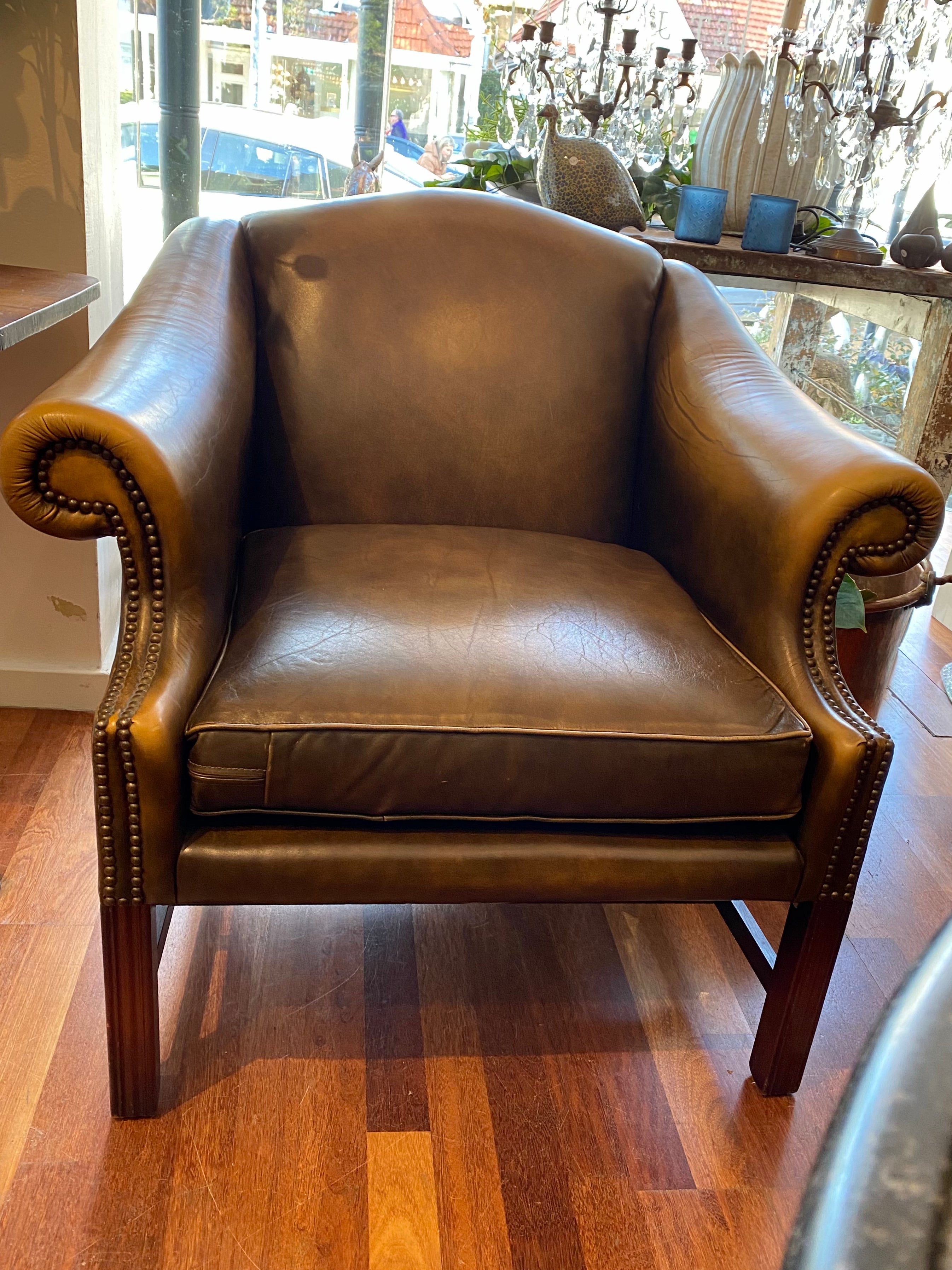Chair leather