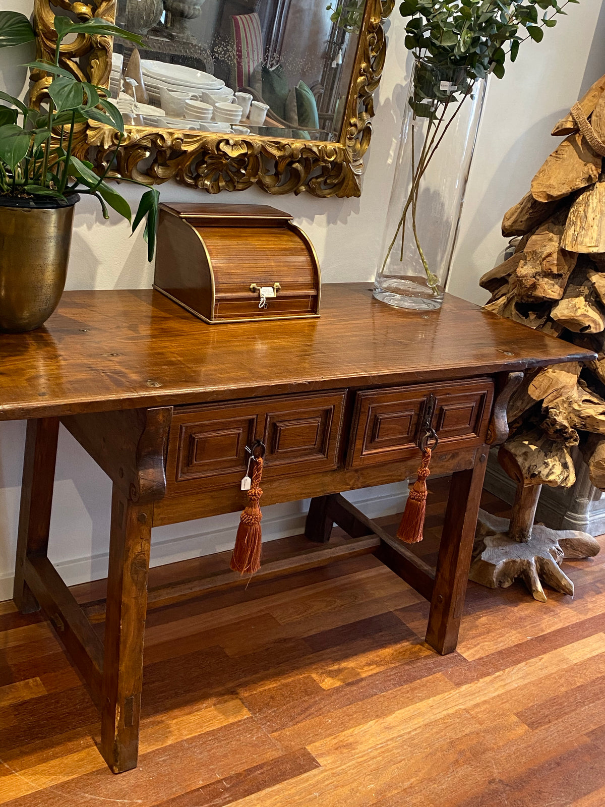 Spanish console table/desk