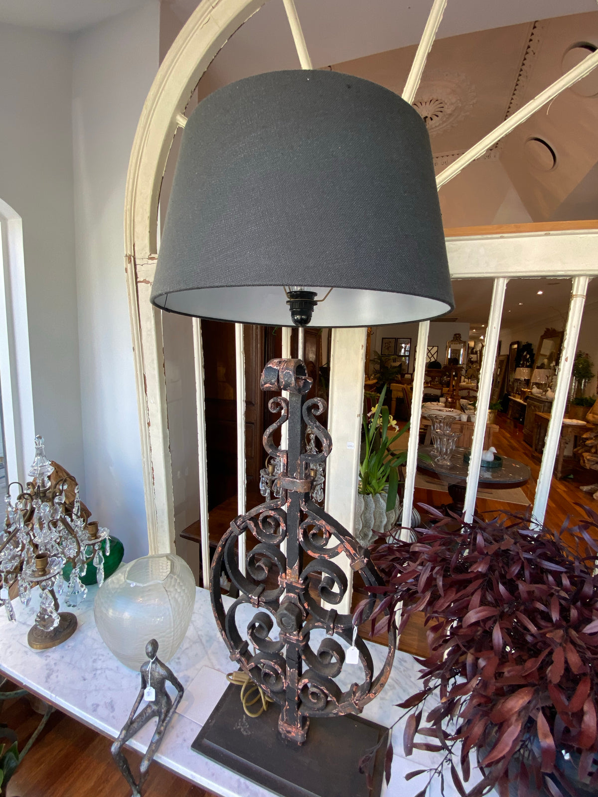 Lamp metal majestic