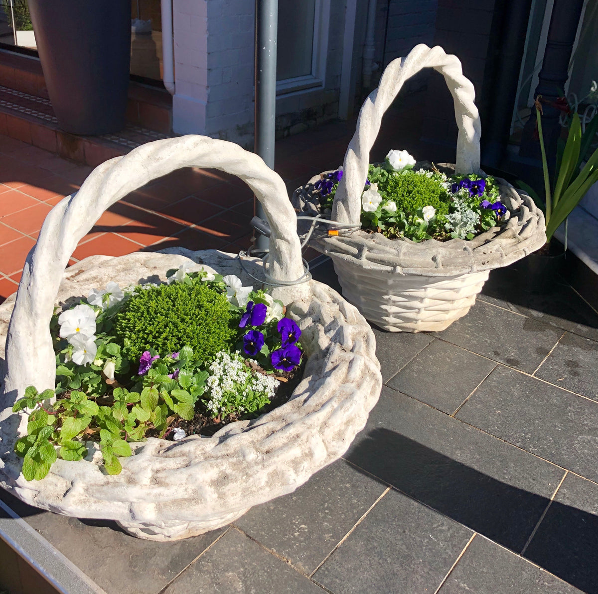 Basket style Planter weave design