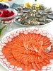 Platter White round melamine XXL