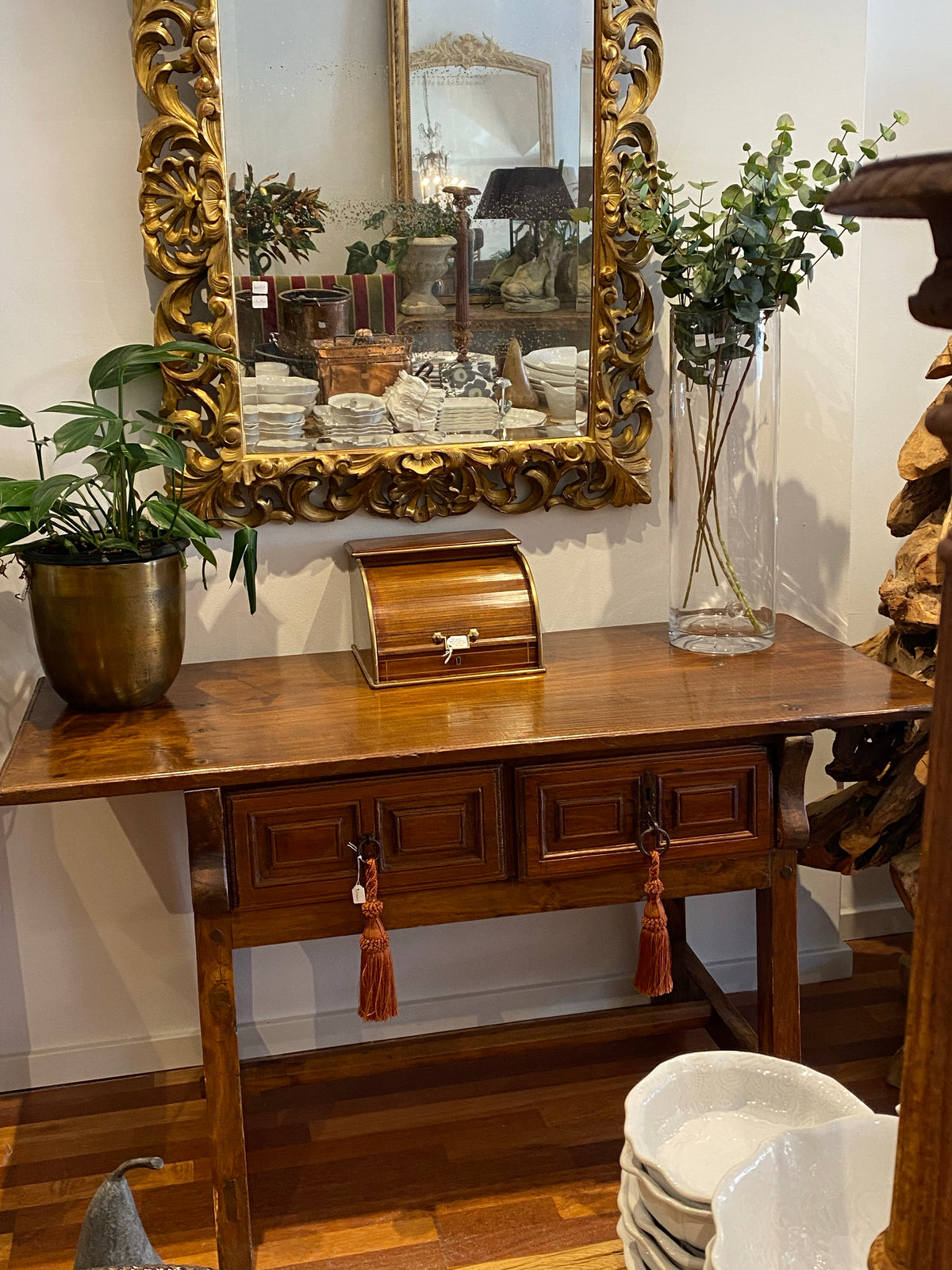 Spanish console table/desk