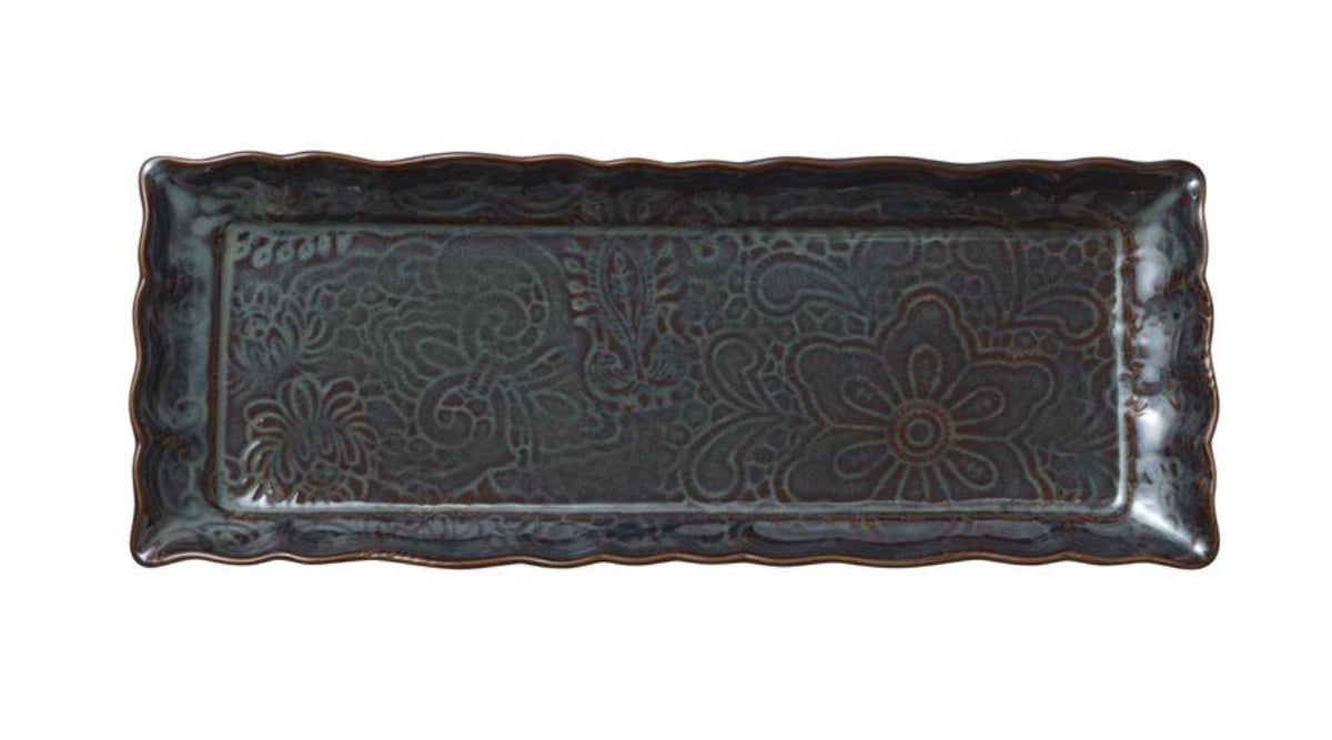 Sthal Ceramic Rectangle long platter