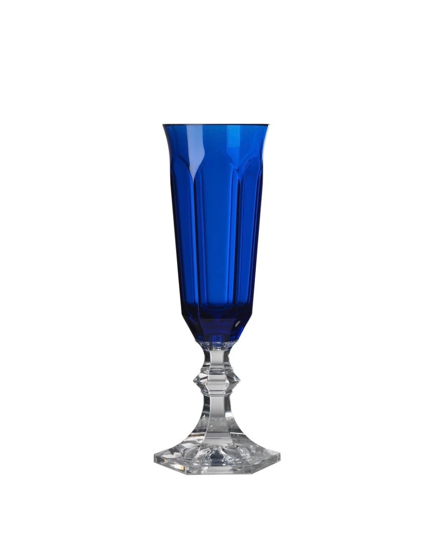 Mario L flute set of 6 blue