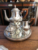 Silver plate tea set