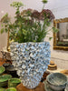 Vase ceramic barnacle white XL