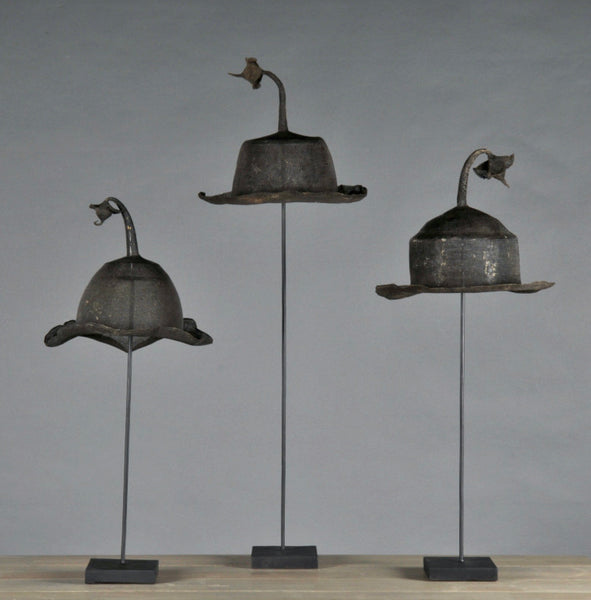 Metal Hats on stand