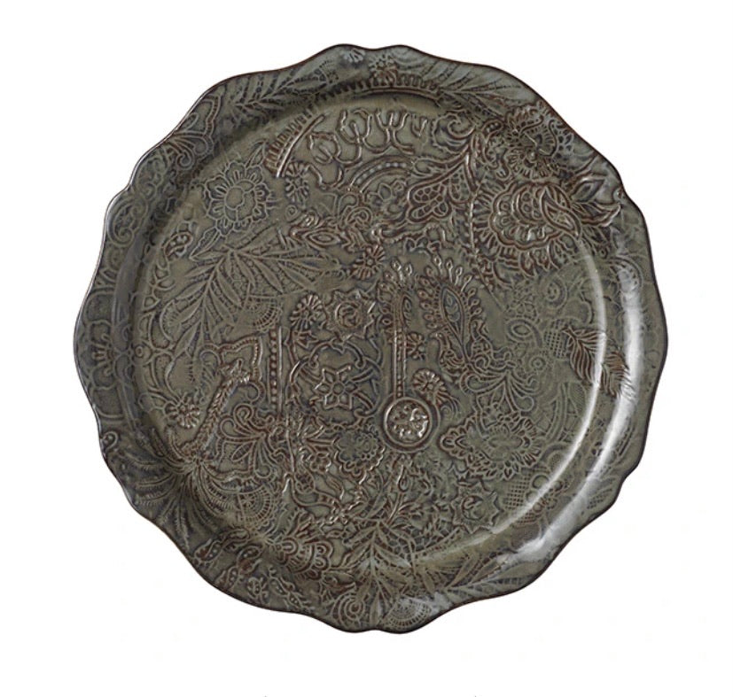 Sthal Ceramic platter round 35cm