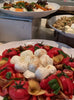 Platter White round melamine XXL