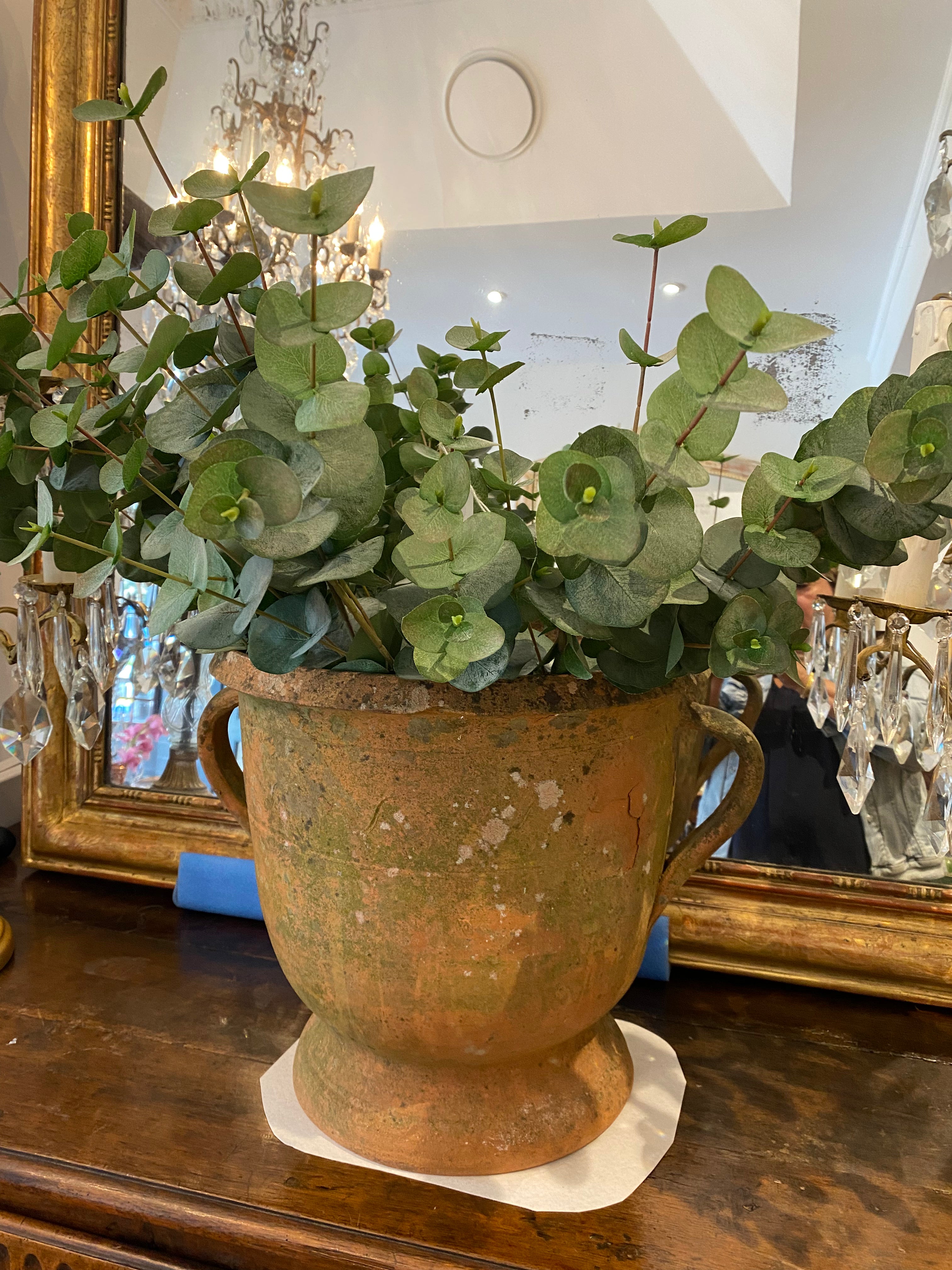 Urn French terracotta