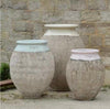Urn Olive Jar Ivory smooth patina H90