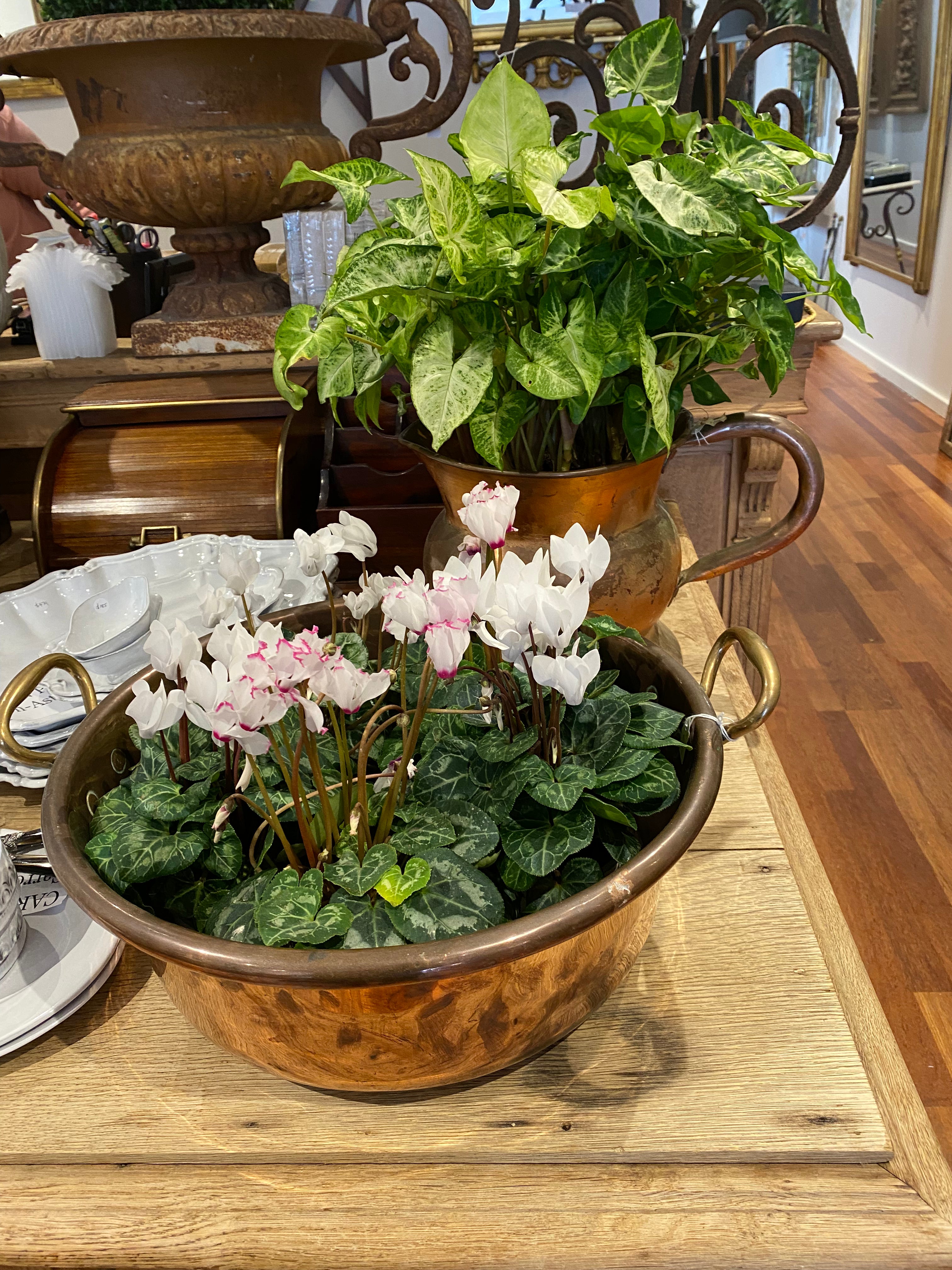 Copper pot D41